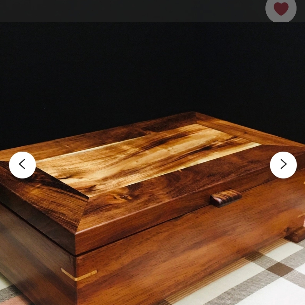 Handmade Koa wood box